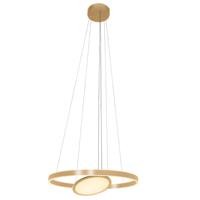 Steinhauer Led hanglampRinglux 2x led goud - 3514GO
