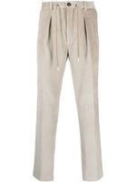 Circolo 1901 pantalon en velours côtelé à coupe slim - Gris