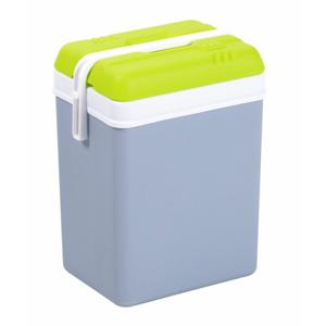 Promotion koelbox - 15 liter - kunststof - grijs - 30 x 22 x 39 cm