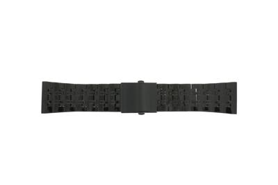 Horlogeband Diesel DZ7373 Staal Zwart 28mm