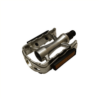 Union Pedalen SP-610. 9/16" Aluminium, zilver (hangverpakking) - thumbnail