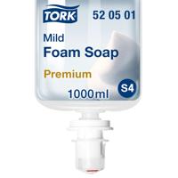 Handzeep tork s4 premium schuim 1000ml mild | 6 stuks