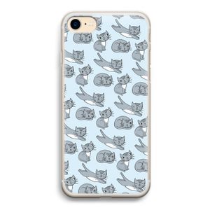 Poezen: iPhone 7 Transparant Hoesje