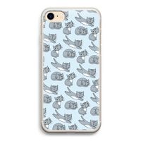 Poezen: iPhone 7 Transparant Hoesje