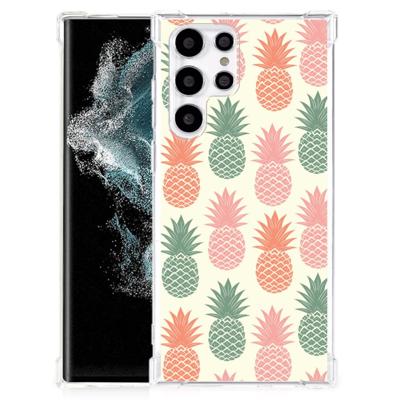 Samsung Galaxy S22 Ultra Beschermhoes Ananas Samsung Galaxy S22 Ultra Beschermhoes Ananas