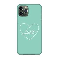 Best heart pastel: Volledig geprint iPhone 11 Pro Hoesje