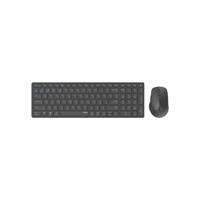 Toetsenbord en muis set - RAPOO - 9700M - Draadloos - AZERTY - Ultradun - Zwart