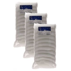 15x zakjes sneeuw watten zak van 100 gram winter landschap