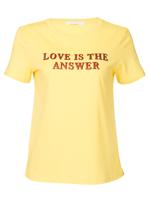 Shirt Love Geel Shirt Love Geel