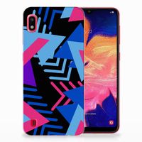 Samsung Galaxy A10 TPU Hoesje Funky Triangle