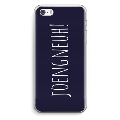 Joengneuh!: iPhone 5 / 5S / SE Transparant Hoesje