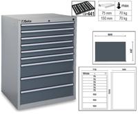 Beta C35/9Gm-Industrieel Ladenblok 9 Laden - 035000192