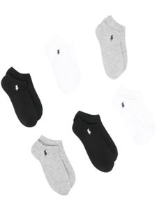 Polo Ralph Lauren lot de 6 paires de chaussettes de sport - Gris