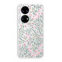 Sierlijke bloemen: Huawei P50 Transparant Hoesje