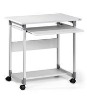 Durable Computertrolley Met wieltjes, In hoogte verstelbaar Hoogte: 550 tot 630 mm (l x b) 534 mm x 750 mm Grijs SYSTEM 75 FH 379610 - thumbnail