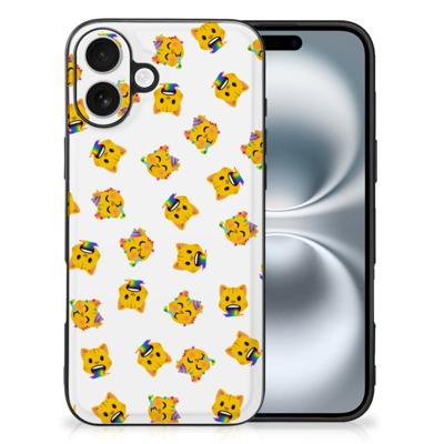 Back Case voor iPhone 16 Katten Emojis Back Case voor iPhone 16 Katten Emojis