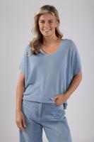 Nukus Dina Top Lurex | Sky