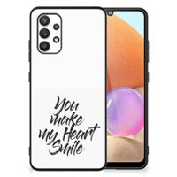 Samsung Galaxy A32 4G | A32 5G Enterprise Editie | Telefoon Hoesje | met tekst Heart Smile