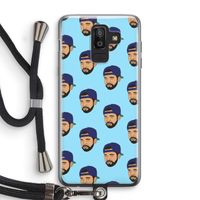 Drake Away: Samsung Galaxy J8 (2018) Transparant Hoesje met koord