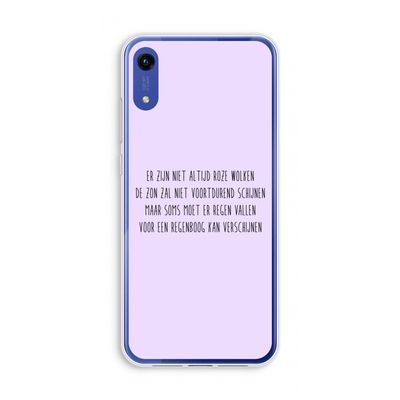 Regenboog: Honor Play 8A Transparant Hoesje