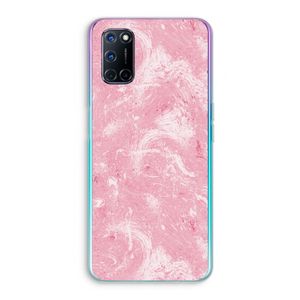 Abstract Painting Pink: Oppo A72 Transparant Hoesje