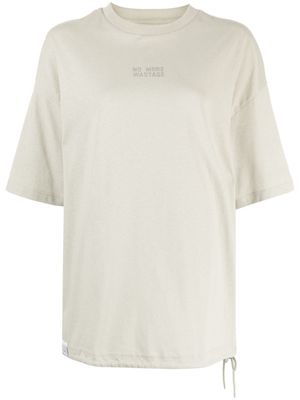izzue t-shirt en coton à imprimé graphique - Vert