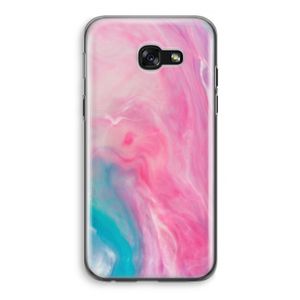 Roze explosie: Samsung Galaxy A5 (2017) Transparant Hoesje