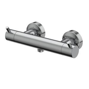 Douchekraan Xenz Duero | Opbouw | Thermostaatkraan | Tweegreeps | Chroom