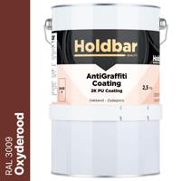 Holdbar Anti Graffiti Coating Oxyderood (RAL 3009) 2,5 Kg