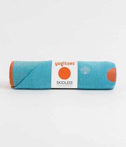 Manduka Yogitoes Skidless Yoga Handdoek - Chakra Turquoise