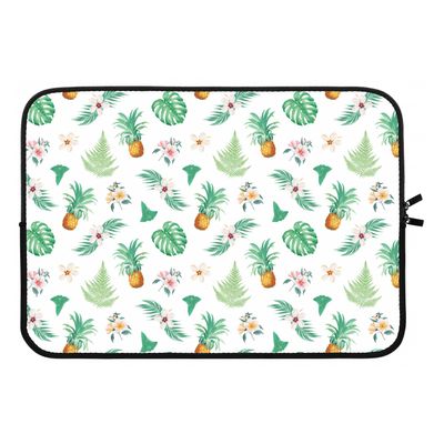 Ananas bladeren: Laptop sleeve 13 inch