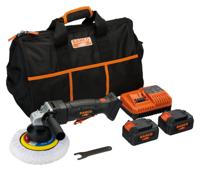 Bahco Draadloze vlakpolijstmachineset met blok van 5" (18 V) - BCL33AP1K1