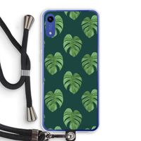Monstera leaves: Honor Play 8A Transparant Hoesje met koord