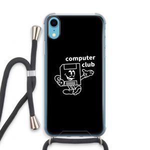 Floppyhead: iPhone XR Transparant Hoesje met koord