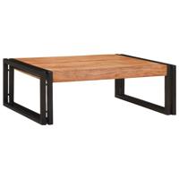Badkamerplank 65 x 50 x 23 cm Massief mango hout, ijzer