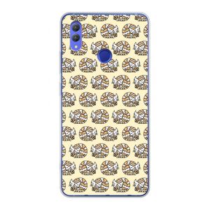 Slapende poes: Honor Note 10 Transparant Hoesje