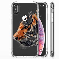 Back Cover Apple iPhone Xs Max Watercolor Tiger - thumbnail