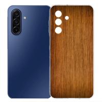 TPU Hoesje Samsung Galaxy A17 - Donker Hout Backcover