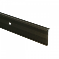 Trapneusprofiel PVC brons 14x43mm - 150cm
