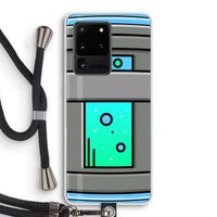 Chug Bottle: Samsung Galaxy S20 Ultra Transparant Hoesje met koord