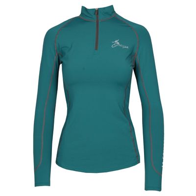 LeMieux Climate Base Layer techshirt petrol maat:s