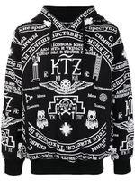 KTZ sweat oversize à imprimé église - Noir - thumbnail