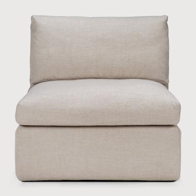 Ethnicraft Modulaire Bank 'Mellow' 1-zits, kleur Ivory