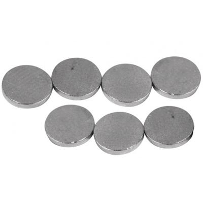 Magneten rond - grijs - 40x stuks - 6 x 1 mm - Hobby artikelen Magneten rond - grijs - 40x stuks - 6 x 1 mm - Hobby artikelen