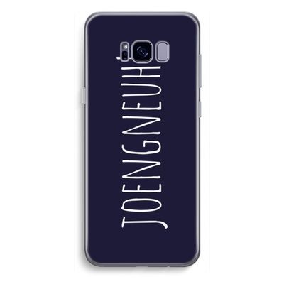 Joengneuh!: Samsung Galaxy S8 Plus Transparant Hoesje