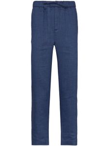 Frescobol Carioca pantalon Oscar en lin mélangé - Bleu