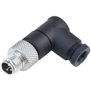 binder 99-3387-00-04 Sensor/actuator connector, niet geassembleerd M8 Aantal polen: 4 Stekker, haaks 1 stuk(s)