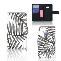 Samsung Galaxy Xcover 4 | Xcover 4s Hoesje Leaves Grey