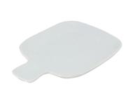 Food For Fun Serveerbordje wit 18.5x12.5x1.8cm