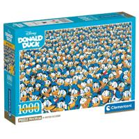 Clementoni Impossible Puzzel Disney Donald Duck 1000 Stukjes Clementoni Impossible Puzzel Disney Donald Duck 1000 Stukjes